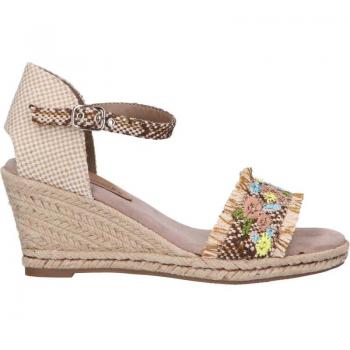 Sandalias de Mujer Refresh 72246 Textil Taupe Talla 39