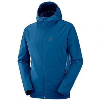 Salomon Essential JKT Jacket, Hombre, Poseidon, L