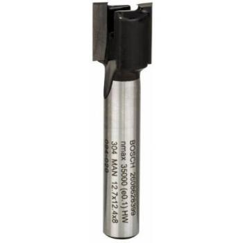 Bosch 2 608 628 399 - Fresa de Ranurar Profesional, Diámetro de Vástago 8 mm, D1 12,7 mm, Largo L 12,7 mm, G 50,8 mm (Unidad)