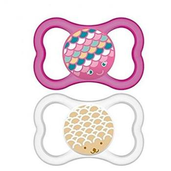 MAM Lot de 2 sucettes Air silicone 6+mois - Garçon