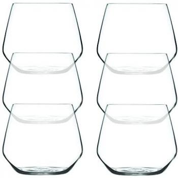 Set de 6 vasos de agua de cristal 38 cl colección Barware BERGNER