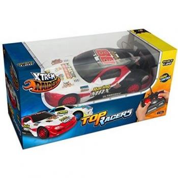 Xtrem Raiders- Top Racer, Coche con Radio Control, Color Rojo
