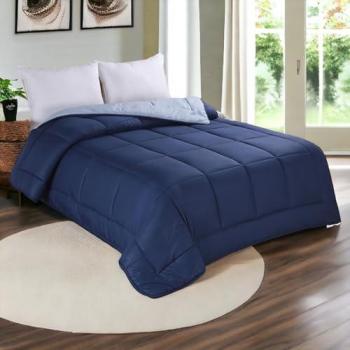 Edredón Nórdico Reversible Bicolor Premium con Relleno de Fibra Siliconada, Tacto Suave y Confortable (Cama 135/150 - 240 x 220 cm)