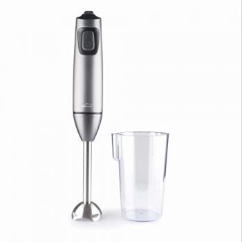 Batidor Eléctrico Titan Pro 600W con Función Turbo y Vaso de 600ml, Cierre Bayoneta, Grafito