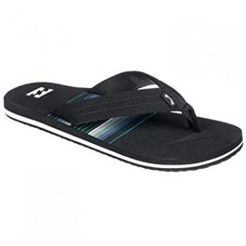 Chanclas Billabong All Day Theme - Stealth, color negro azul lila, talla 40, sandalias para hombre
