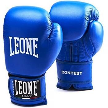 Leone Contest Blue Boxing Head Guard - Size L Unisex