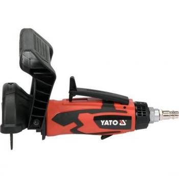 Amoladora recta y rectificadora de matriz Yato YT-09717 - 1800 RPM, color negro y naranja