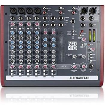 Allen heath - Allen-heath zed-10 mezclador 4 entradas usb allenheath zed10