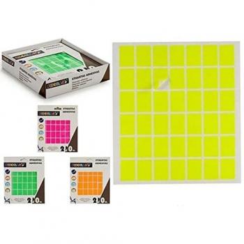 Pincello S3600719 Etiquetas Autoadhesivas Rectangular, 17 x 24 mm, 210 unidades