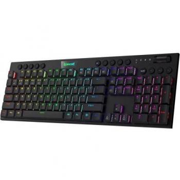 Redragon K618 Horus Teclado Mecánico Inalámbrico Gaming RGB Switch Rojo
