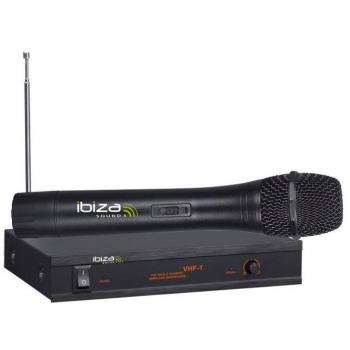 Sistema de micrófono inalámbrico Ibiza Sound VHF1B - Alta calidad de sonido y alcance extendido