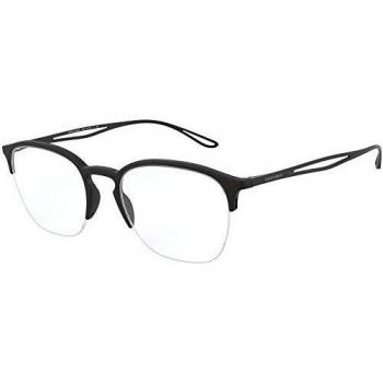 Armani 0AR7175 Gafas, Negro Mate, 50 para Hombre