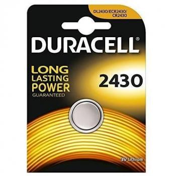 Duracell 2430 - Pila de botón de Litio 3V, diseñada para dispositivos electrónicos, 1 unidad