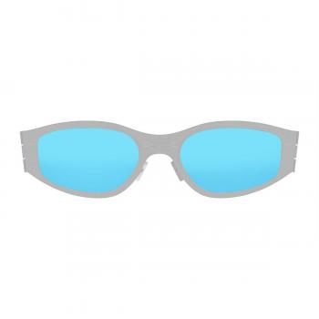 ROAV Galaxy 8113 Beshocked Folding Silver Men's Sunglasses 11.63 Standard Size