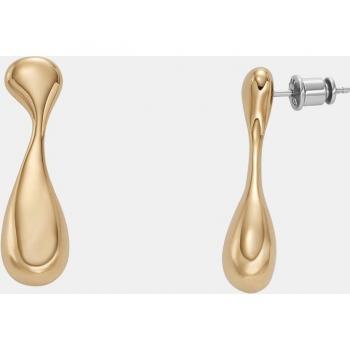 Pendientes SKJ1772710 de acero dorados con diseño elegante