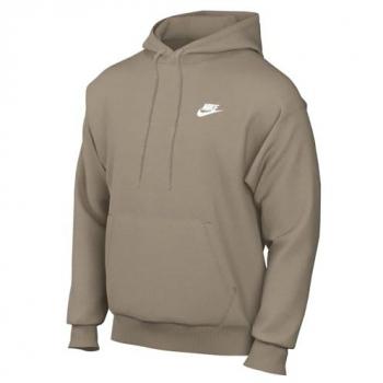 Nike Club Fleece Hoodie - Brown - Men's Small