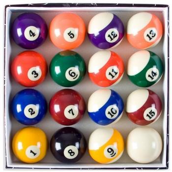 Juego de Bolas de Billar 57 mm 2 1/4 - 16 bolas de billar
