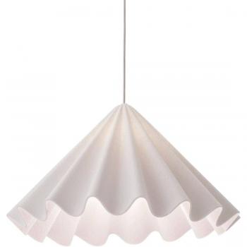Lámpara colgante Audo Dancing, off-white, Ø 65 cm, fieltro