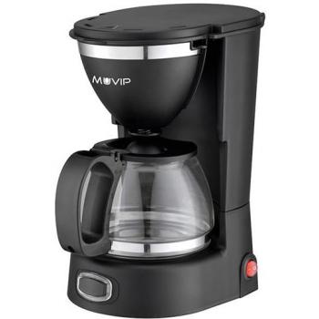 Cafetera de Goteo Eléctrica Muvip 6 Tazas 650W con Función Antigoteo y Filtro Permanente Abatible