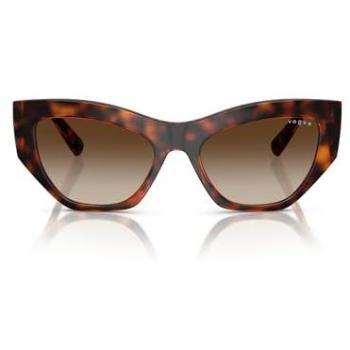 Vogue Vo5607s Sunglasses col. w65613 Donna Geometrica Marrone, Brown Gradient, Unisex, Size: 53 MM