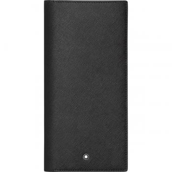 Montblanc Montblanc Sartorial Tarjetero, 18 cm, Negro