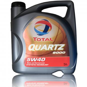Total 148650 Quartz 9000 5W-40 Aceites de motor para coches, 5 Litros