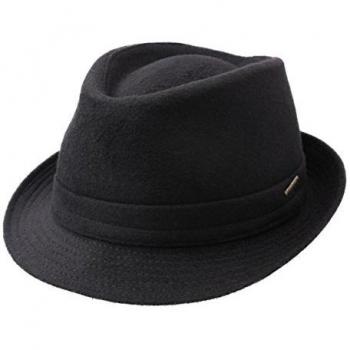 Stetson - Sombrero trilby hombre Trilby Wool - talla L - noir-1