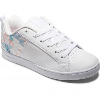 Zapatillas de Moda DC Shoes Court Graffik Blancas con Estampado - ¡Marca Tendencia!