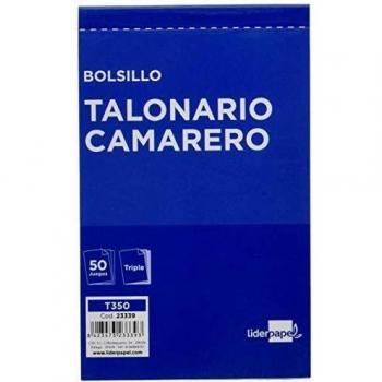 Liderpapel 23339 - Talonario, juego de 50