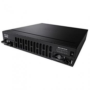 Cisco ISR 4431 High-End Wired Router with Gigabit Ethernet, 4GE, 3NIM, 8G Flash and 4G DRAM IPB - Black