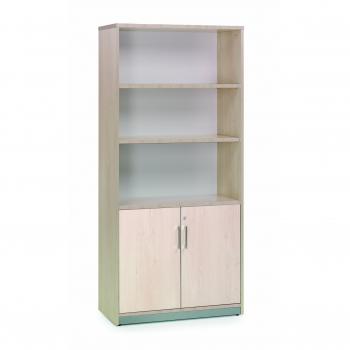 Rocada 1103 AA01 195 x 90 x 45 cm Armario Mitad Puertas estantes – Madera de Haya, 1103AA01