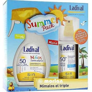 Conjunto de Verano Ladival: Protector Solar en Spray para Adultos y Niños SPF 50+
