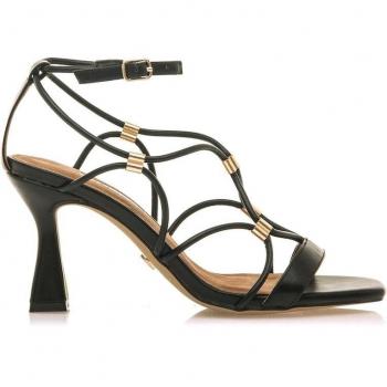 Sandalias de tacón de mujer Mariamare 68442 con detalle de cordones cruzados