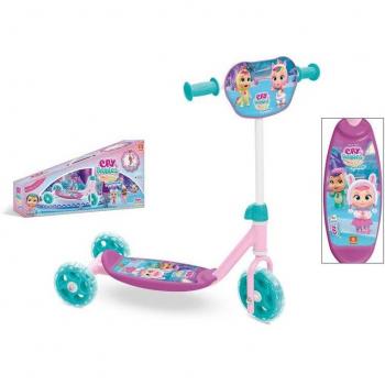 Patinete 3 Ruedas Cry Babies - Mondo Toys - Ideal para regalar - Para niños y niñas - Super divertido - Producto oficial - Mi primer patinete - Mr Popye