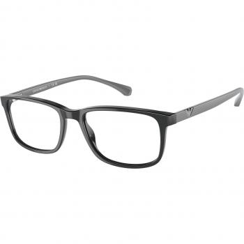 Emporio Armani 0EA3098 5378 53 Square Black Men's Eyewear