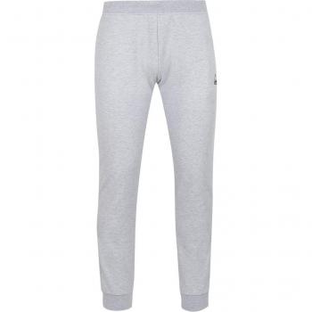 Pantalón Largo Slim Le Coq Sportif Essentiels para Hombre Color Blanco y Gris Claro