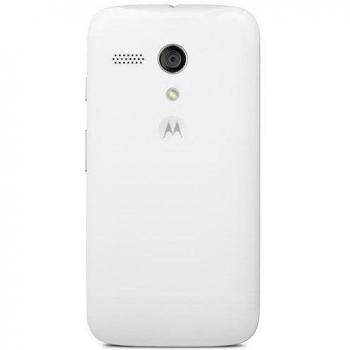 Motorola Clip-On Shell - Carcasa trasera para móvil Motorola Moto G de 4.5, blanco