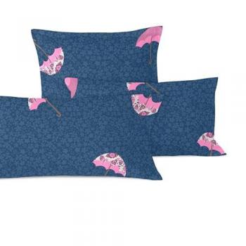 Funda de Almohada Infantil 60x60 cm Multicolor 100% Algodón Calidad 150 TC Fabricada en España