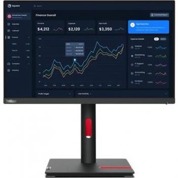 Monitor LED Lenovo ThinkVision T23i-30 58.4 cm (23) Full HD IPS 1920x1080 6 ms HDMI/DP/VGA/USB