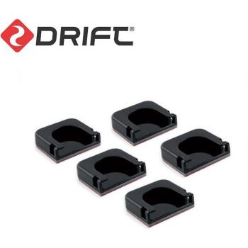 Soportes Adhesivos Planos para Cámara de Acción Drift (Paquete de 5) - Compatible con Ghost-4K/X/S y Stealth-2