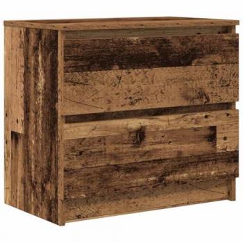 Mueble de TV de madera antigua 60x35x54 cm en madera de ingeniería