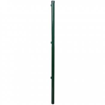 vidaXL 2x Fence Post 175cm Iron Garden Fencing Stakes Rail Support Holder