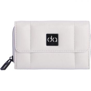 Cartera de mujer Noah color blanco roto con cremallera