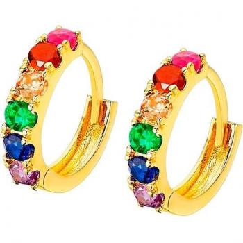 Pendientes Time Road LU00021 Oro Mujer