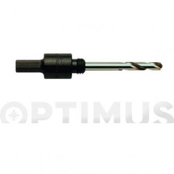 Broca plana para madera profesional Ø 24 mm y Broca cilíndrica de metal HSSEco DIN 338N 6,50 mm