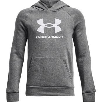 Under Armour Rival Fleece Kids Hoodie - Light Heather Grey