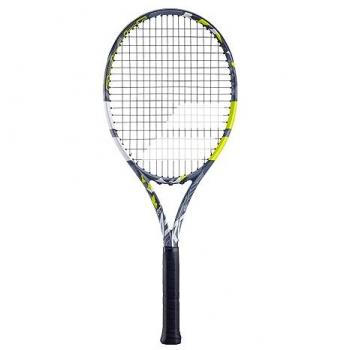 Raqueta de Tenis Babolat Evo Aero 2022 - L3 Sin Encordar 275g Competición Antracita Blanco