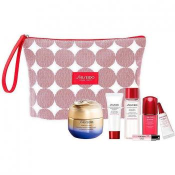 SHISEIDO VITAL PERFECTION UPLIFTING & FIRMING CREAM LOTE 6 pz - Crema avanzada elevadora y reafirmante, formulación que mejora la firmeza de la piel, reduce la apariencia de