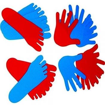 HenBea - Manos y pies antideslizantes con formas