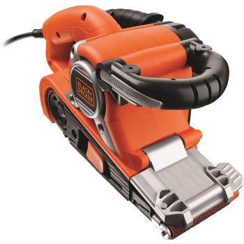 Black and Decker KA88-QS - Lijadora de banda 720 W con empuñadura de 3 posiciones y con rodillo delantero de perfil bajo